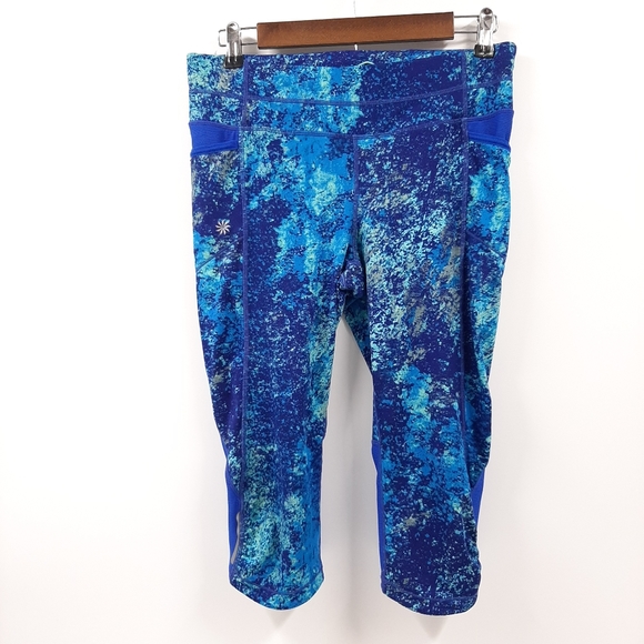 Athleta Pants - Athleta Blue Multicolor - Medium